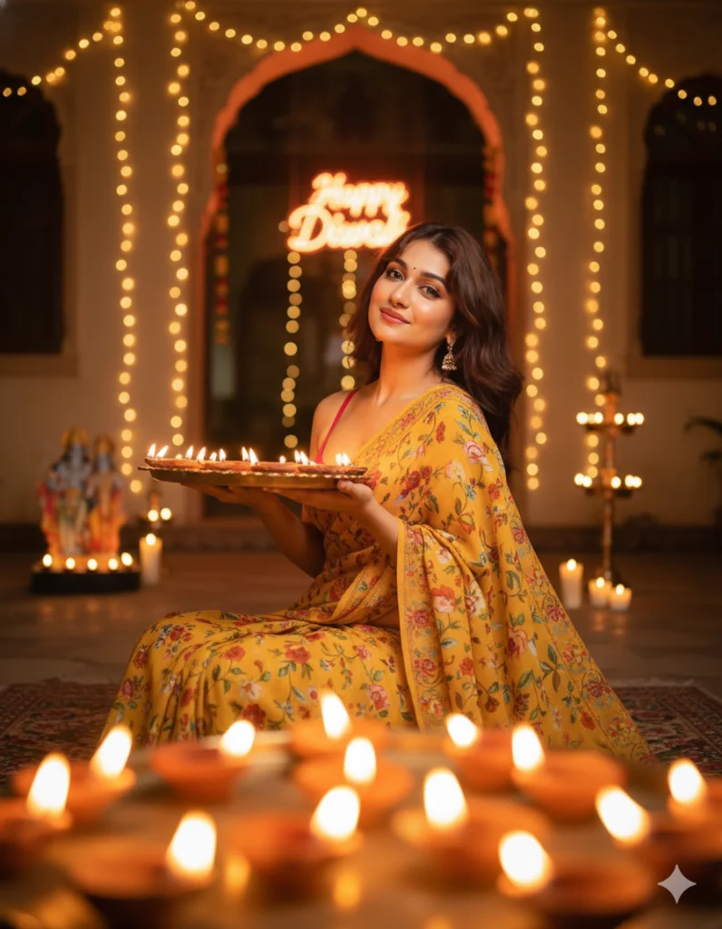 Diwali Photos Gemini Prompts