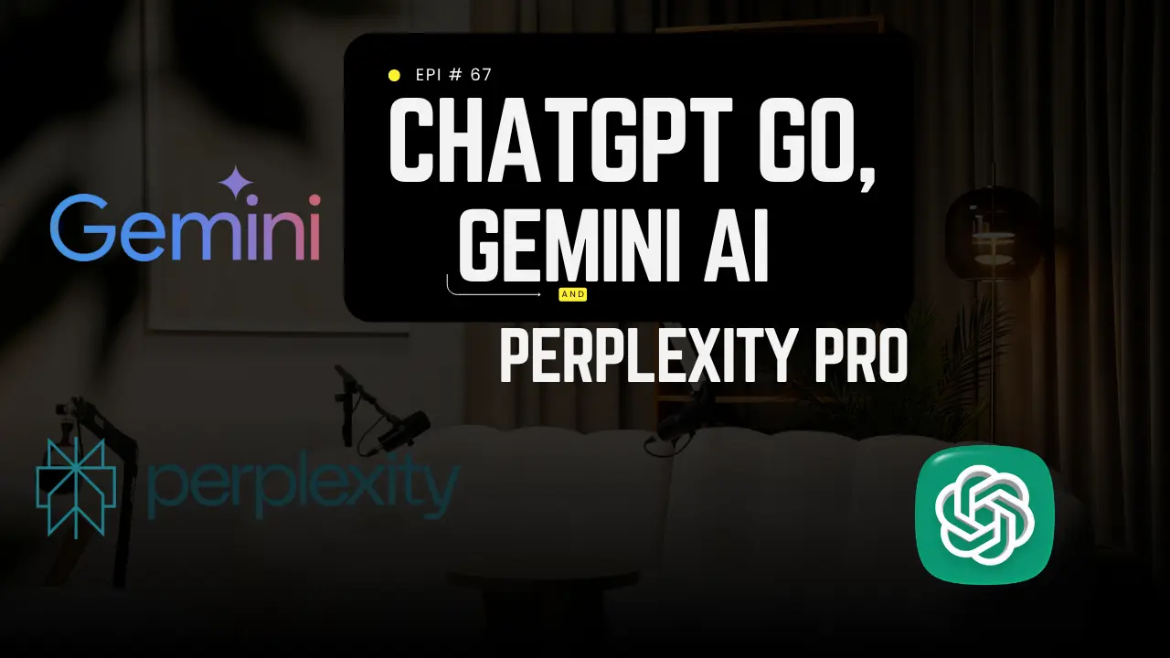 ChatGPT Go, Gemini AI Pro & Perplexity Pro Now Free for Indian Users — Check Eligibility & Activation Process