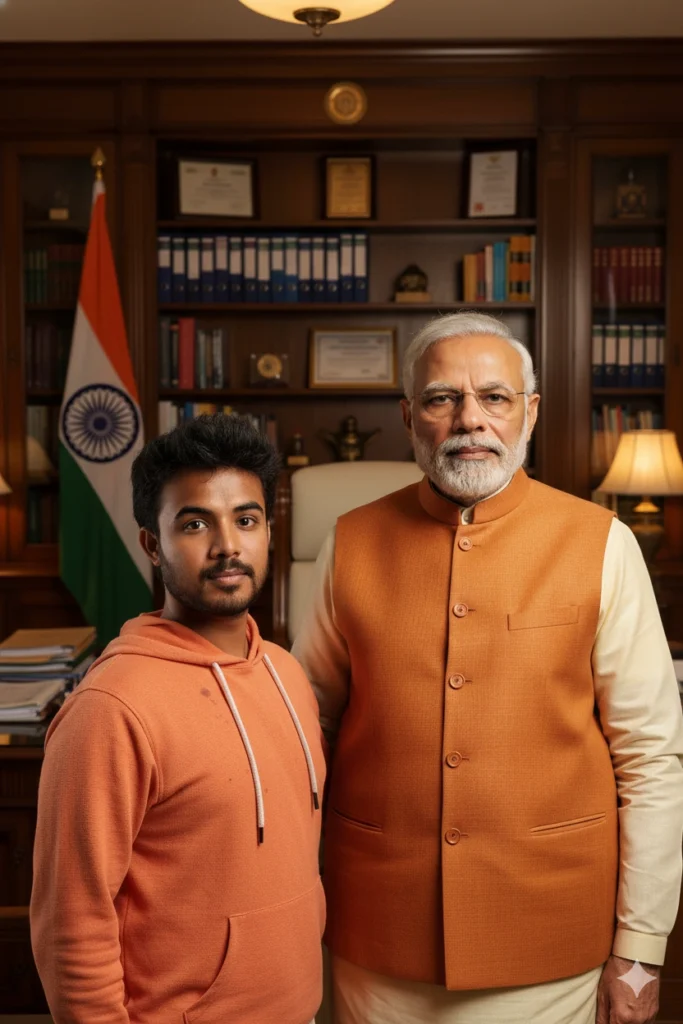 Create Realistic Photos with Narendra Modi 