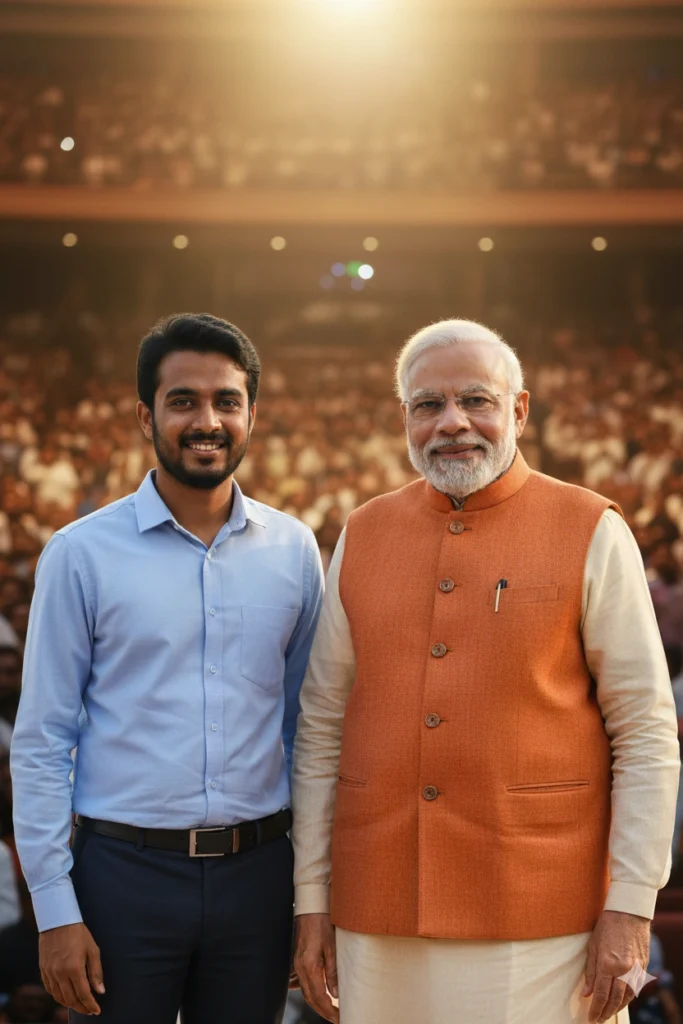 Create Realistic Photos with Narendra Modi 